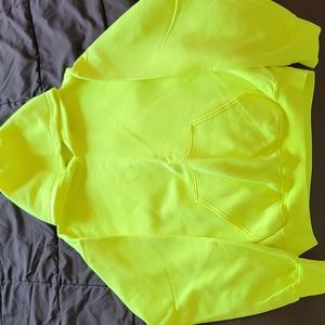 Neon yellow hoodie